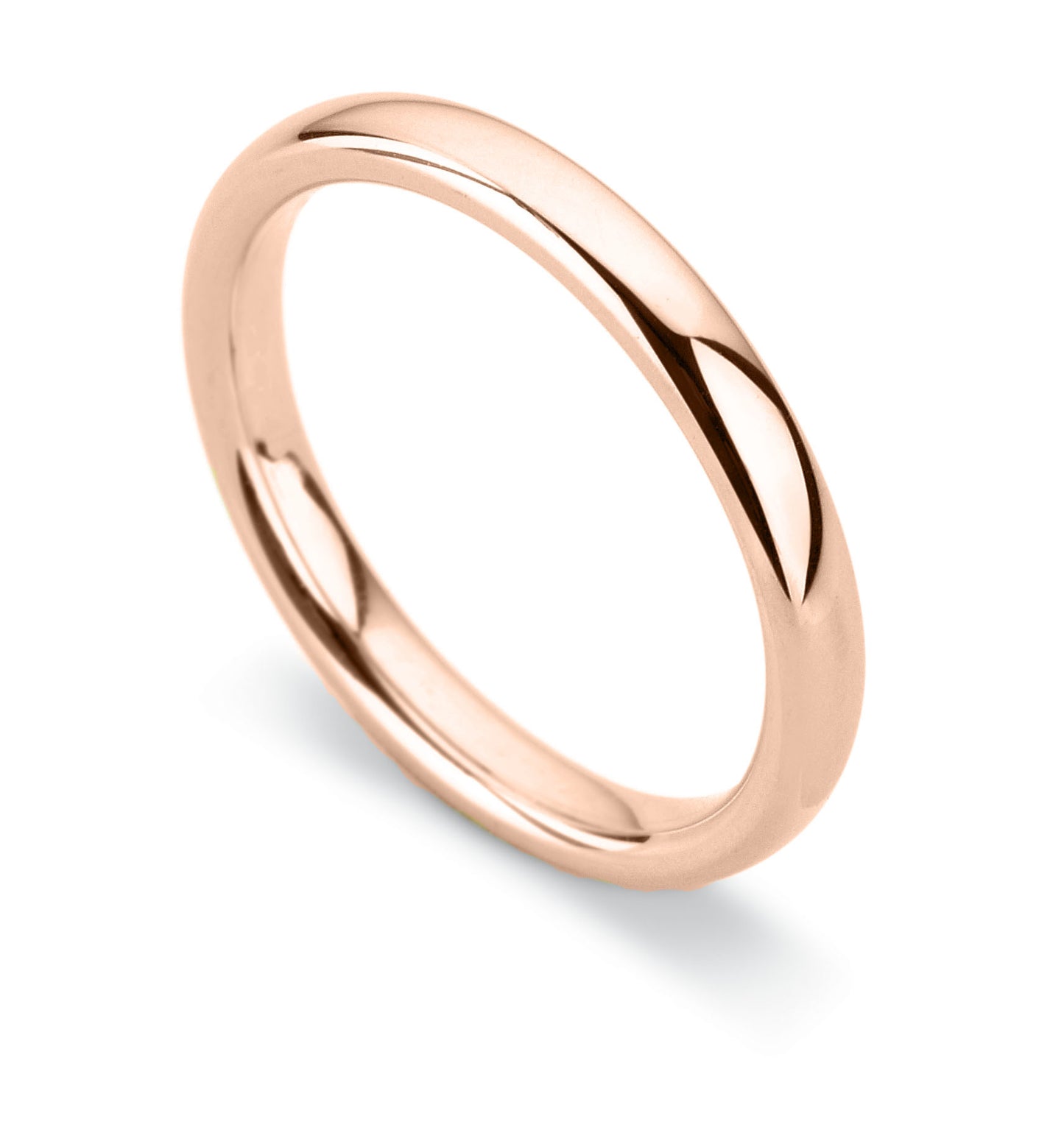 18kt Rose Gold 2.5mm Wedding Ring