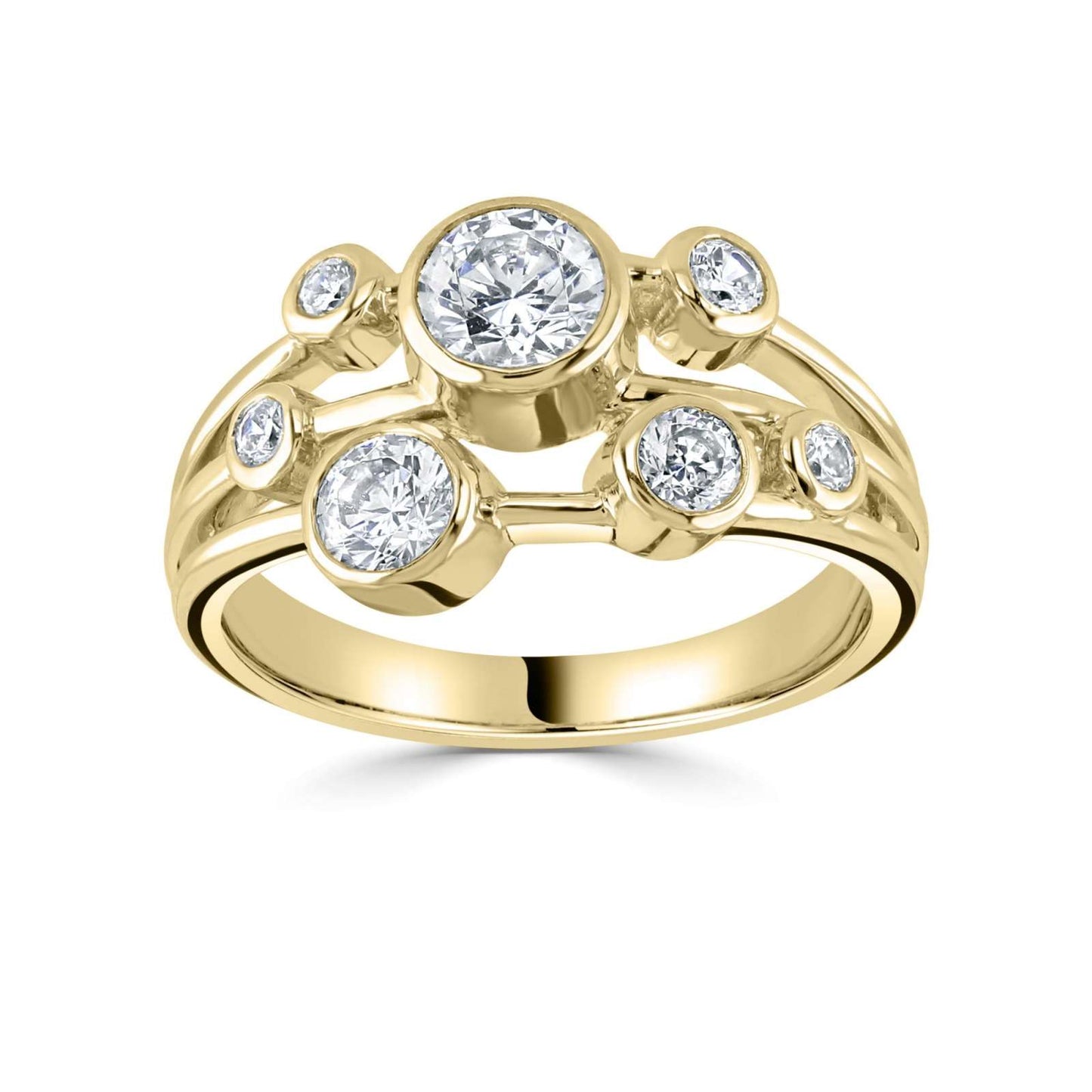 Lab Grown Diamond 0.75ct Starry Night Dress Ring