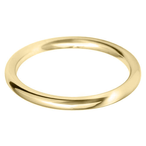 18kt Yellow Gold 2mm Wedding Ring
