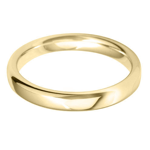 18kt Yellow Gold 2.5mm Wedding Ring