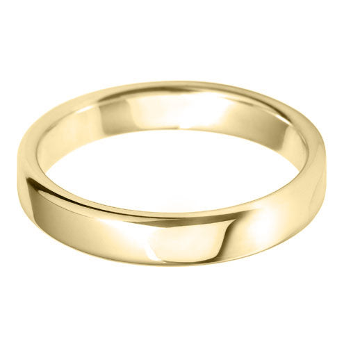 9kt Gold 4mm Wedding Ring
