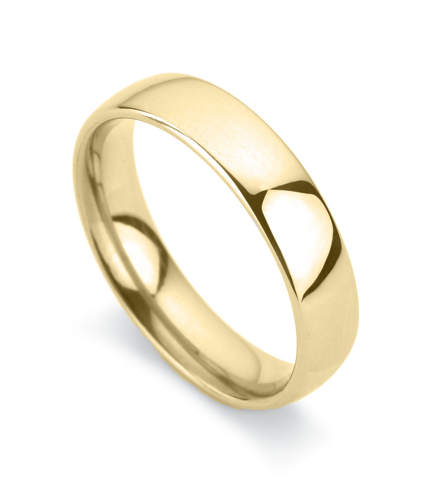 18kt Yellow Gold 5mm Wedding Ring