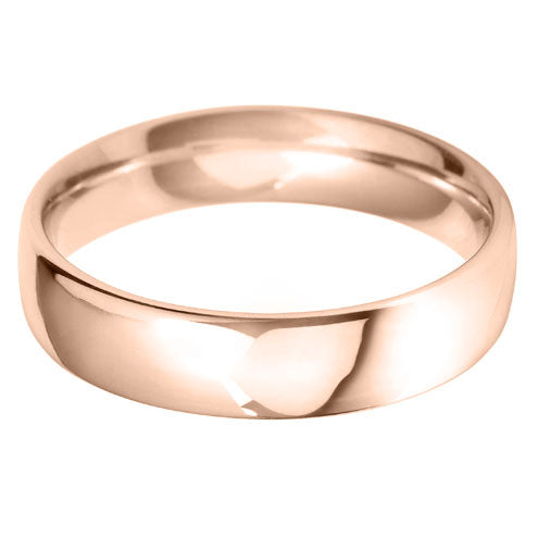 18kt Rose Gold 5mm Wedding Ring