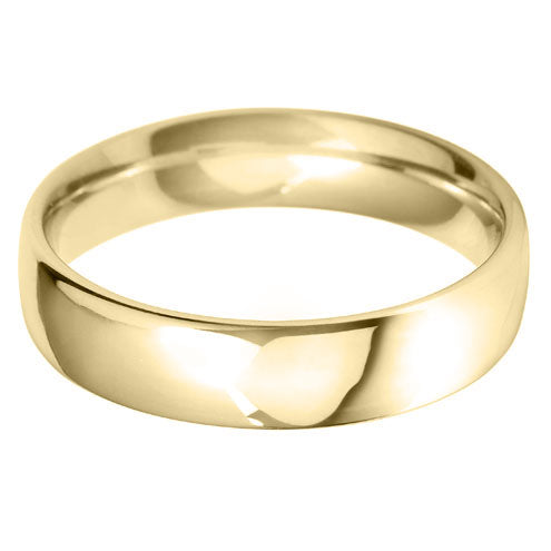18kt Yellow Gold 5mm Wedding Ring