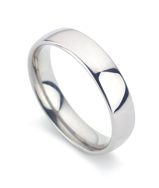 Platinum 5mm Wedding Ring