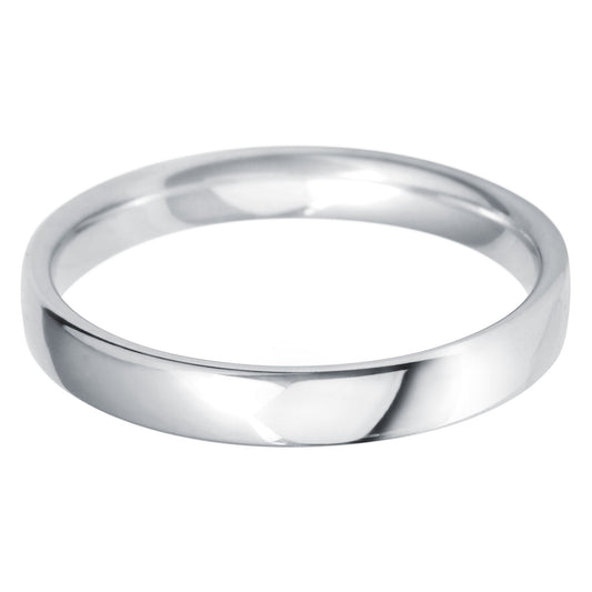 Platinum 2.5mm Slimline Wedding Ring